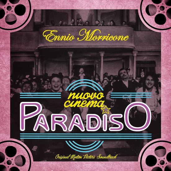 Ennio Morricone - Nuovo Cinema Paradiso (Clear Purple Color) Vinyl LP_AMS-LP88_GOOD TASTE Records