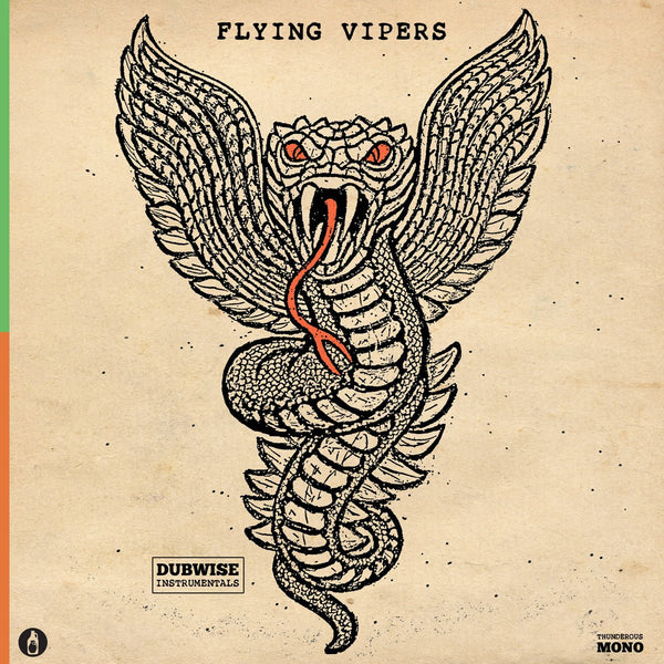 Flying Vipers - Green & Copper (Copper Color) Vinyl LP_JUMP160LP 1_GOOD TASTE Records