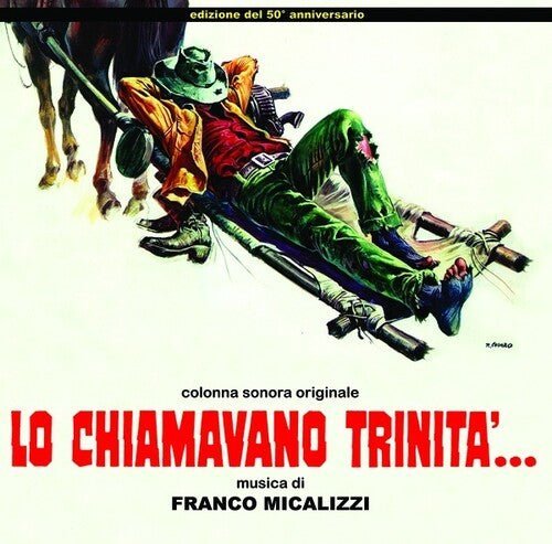 Franco Micalizzi - Lo Chiamavano Trinita: 50th Anniversary (Original Soundtrack) (Colored) Vinyl LP_8032539495547_GOOD TASTE Records