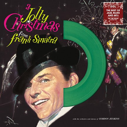 Frank Sinatra - A Jolly Christmas (Color) Vinyl LP_0889397107123_GOOD TASTE Records