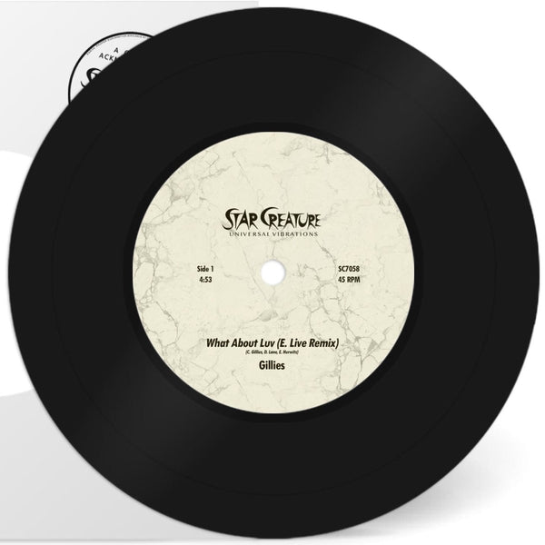 Gillies - What About Luv b/w E. Live Remix 7" Vinyl_SC7058 7_GOOD TASTE Records