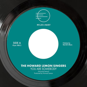 Howard Lemon Singers - You Are Somebody Vinyl 7"_5050580797451_GOOD TASTE Records