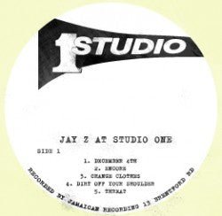 Jay-Z at Studio One - Reggae Mashup (Red Color) Vinyl LP_JAYZSTUDIO1 1_GOOD TASTE Records