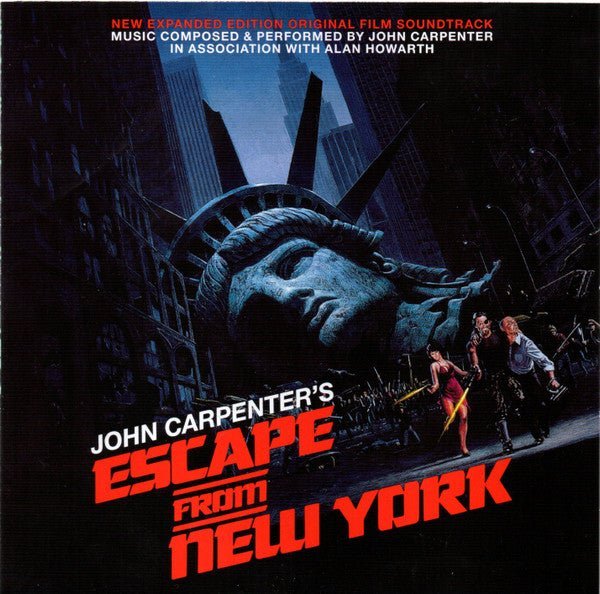 John Carpenter - Escape From New York (Original Soundtrack) (Blue Color) Vinyl LP_738572144067_GOOD TASTE Records