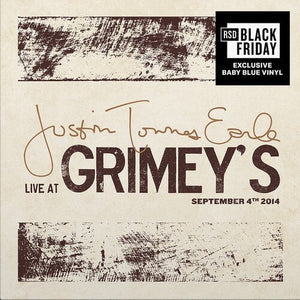 Justin Townes Earle - Live at Grimey's (RSD Black Friday 2023) Vinyl LP_4050538874433_GOOD TASTE Records