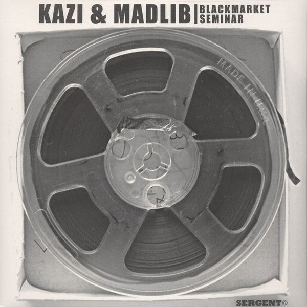 Kazi & Madlib - Blackmarket Seminar Vinyl LP_731946631156_GOOD TASTE Records