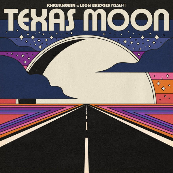 Khruangbin & Leon Bridges - Texas Moon (Black Color) Vinyl EP_656605155418_GOOD TASTE Records