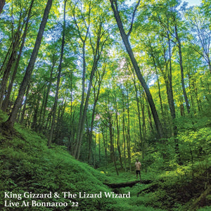 King Gizzard & The Lizard Wizard / Live At Bonnaroo '22 (Orange Buzzsaw Shaped) Vinyl LP_634457115972_GOOD TASTE Records