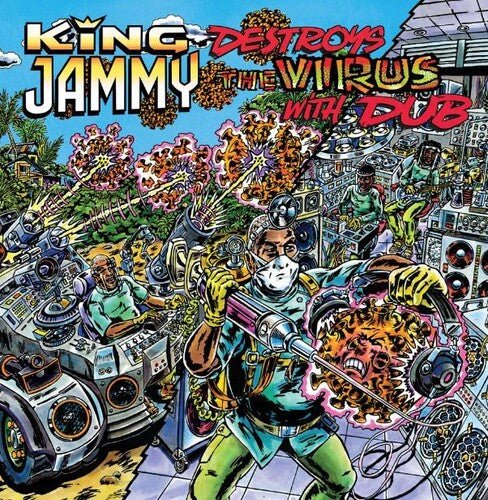 King Jammy - Destroys The Virus With Dub (Limited Edition) Vinyl LP_054645273114_GOOD TASTE Records