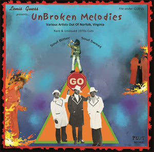 Lenis Guess - Unbroken Melodies: Various Artists out of Norfolk, VA Vinyl LP_616943787818_GOOD TASTE Records
