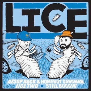 Lice (Aesop Rock & Homeboy Sandman) - Lice Two: Still Buggin' 12" Vinyl EP_826257034014_GOOD TASTE Records