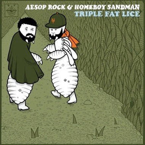 Lice (Aesop Rock & Homeboy Sandman) - Triple Fat Lice 12" Vinyl EP_826257034113_GOOD TASTE Records