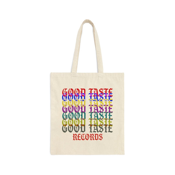 LIFE OF GOOD TASTE Canvas Tote Bag__GOOD TASTE Records