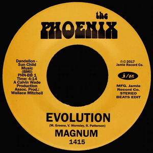 Magnum - Evolution (Beats Edit) b/w It's The Music That Makes Us Do It 7" Vinyl_PHNBB1_GOOD TASTE Records