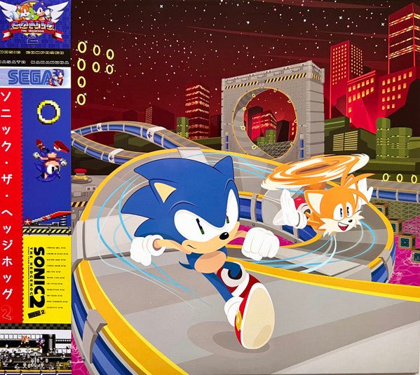 Masato Nakamura - Sonic the Hedgehog 2 (Black Color) Vinyl LP_STH2BL_GOOD TASTE Records