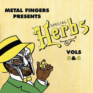 MF DOOM/Metal Fingers - Special Herbs Vol. 3 & 4 Vinyl LP_822720710218_GOOD TASTE Records