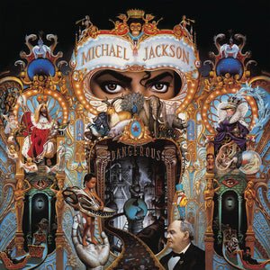 Michael Jackson - Dangerous (Limited Edition Red Color) Vinyl LP_194398891019_GOOD TASTE Records