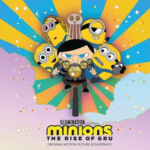 Minions: The Rise of Gru (Music from the Motion Picture) (Indie Exclusive Blue Color) Vinyl LP_GOOD TASTE Records
