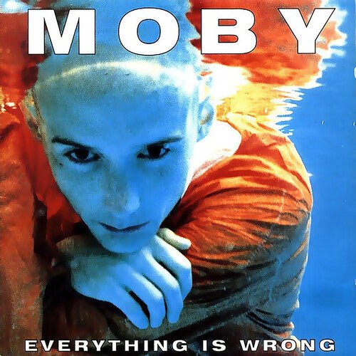 Moby - Everything is Wrong (Blue Color) Vinyl LP_5060236636744_GOOD TASTE Records