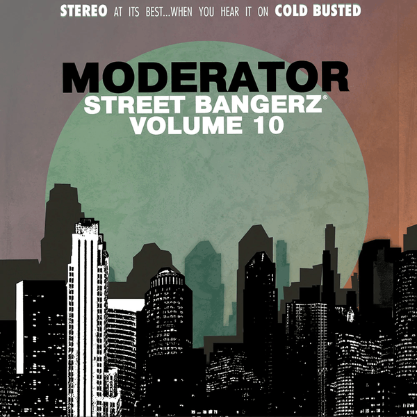 Moderator - Street Bangerz Vol. 10 (White Color) Vinyl LP_636339647014_GOOD TASTE Records