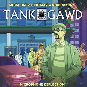 Moka Only & Kutmasta Kurt Present: Tank Gawd - Microphone Deflection (Green Color) Vinyl LP_052392095119_GOOD TASTE Records