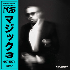 Nas - Magic 3 (Limited Edition Black Ice Color) Vinyl LP_197189935473_GOOD TASTE Records