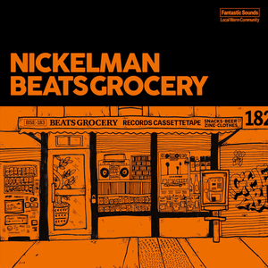 Nickelman - BeatsGrocery (Smokey Translucent Black Color) Vinyl LP_753387016279_GOOD TASTE Records
