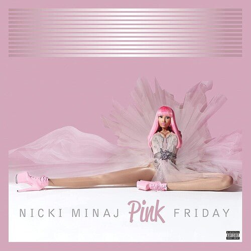 Nicki Minaj - Pink Friday (10th Anniversary Deluxe 3xLP Pink/White Color) Vinyl LP_602435798769_GOOD TASTE Records