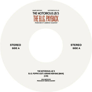 Notorious B.I.G. vs James Brown - B.I.G. Payback 7" Vinyl_BIGPOPPA7_GOOD TASTE Records