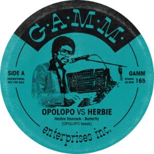 Opolopo vs Herbie - Buttefly 12" Vinyl_GAMM165 9_GOOD TASTE Records
