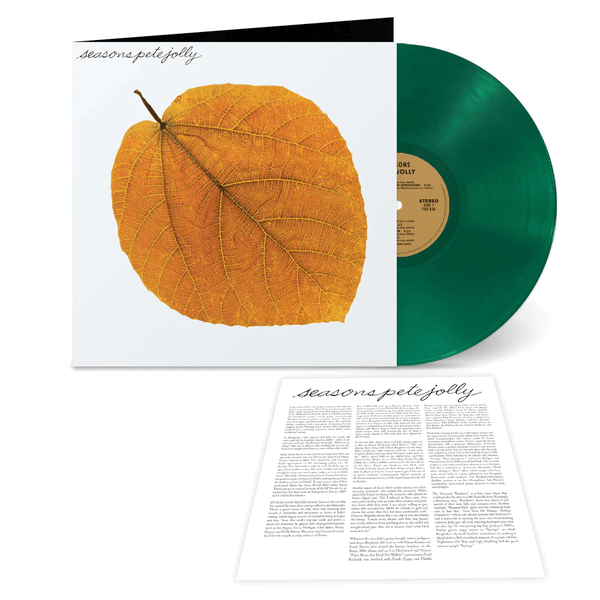 Pete Jolly - Seasons (Clear Green Color) Vinyl LP_826853263627_GOOD TASTE Records