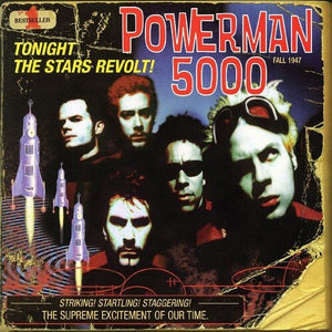 Powerman 5000 - Tonight The Stars Revolt! (Clear Yellow Color) Vinyl LP_848064014522_GOOD TASTE Records