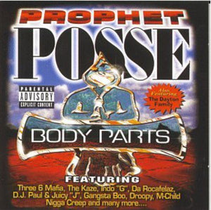 Prophet Posse - Body Parts Vinyl LP_097037440619_GOOD TASTE Records