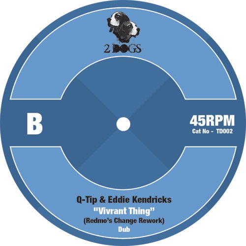 Q-Tip & Eddie Kendricks - Vibrant Thing Vinyl 7"_TD002X 7_GOOD TASTE Records