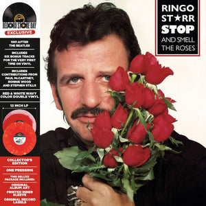 Ringo Starr - STOP & SMELL THE ROSES (2LP/LAVA LAMP EFFECT 1-CLEAR RED/WHITE/2-CLEAR RED/PINK VINYL) (RSD) Vinyl LP_819514012344_GOOD TASTE Records