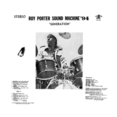 Roy Porter Sound Machine '94 - Generation Vinyl LP_4995879080924_GOOD TASTE Records
