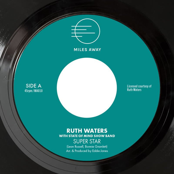 Ruth Waters - Super Star Vinyl 7"_MA010 7_GOOD TASTE Records