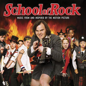 School of Rock (Music From and Inspired by Motion Picture) Orange Colored Vinyl LP_GOOD TASTE Records