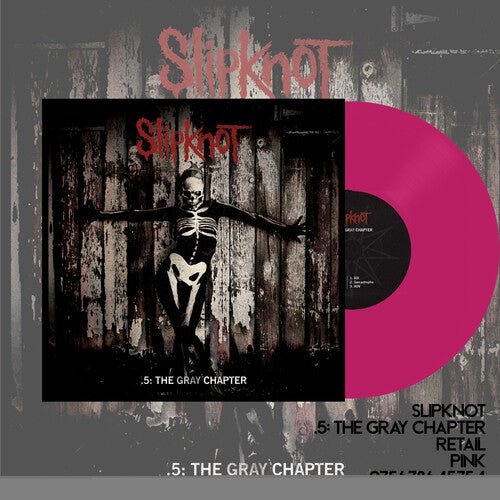 Slipknot - .5: The Gray Chapter (Indie Exclusive Pink Color) Vinyl LP_075678645754_GOOD TASTE Records