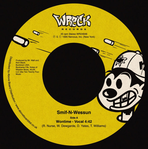 Smif-N-Wessun - Wontime 7" Vinyl_0091012494611_GOOD TASTE Records