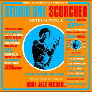 Soul Jazz Records Presents Studio One Scorcher (Transparent Orange Color) Vinyl LP_5026328800677_GOOD TASTE Records