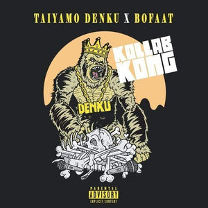 Taiyamo Denku x BoFaatBeatz - Kollab Kong (Yellow Splattered) Vinyl LP_4260116730529_GOOD TASTE Records