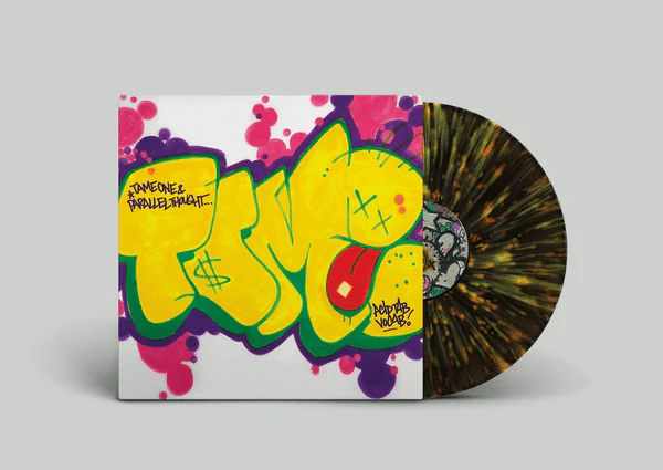 Tame One & Parallel Thought - Acid Tab Vocab (15th Anniversary Acid Dipped Splatter Color) Vinyl LP_754003289305_GOOD TASTE Records