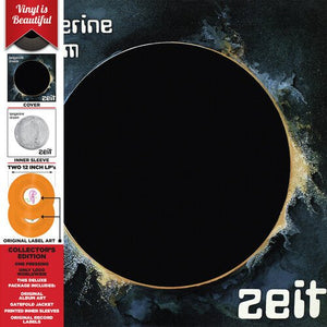 Tangerine Dream - Zeit (Deluxe Edition Oranger Color) Vinyl LP_3700477835477_GOOD TASTE Records