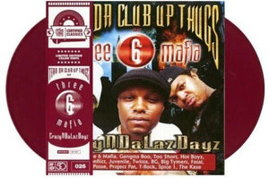 Tear Da Club Up Thugs - CRAZYNDALAZDAYZ (Dried Blood Color) Vinyl LP_GOOD TASTE Records