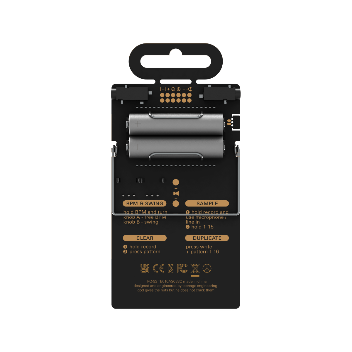 Teenage Engineering - PO-33 K.O. Pocket Operator - GOOD Teenage Engineering - PO-33 K.O. Pocket Operator - GOOD