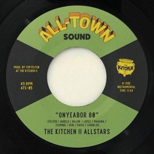The Kitchen II Allstars - Bongo Grove b/w Onyeabor 80 7" Vinyl_674862658572_GOOD TASTE Records