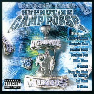 Three 6 Mafia - Hypnotize Camp Posse (Blue Spinner Color) Vinyl LP_088561188320_GOOD TASTE Records