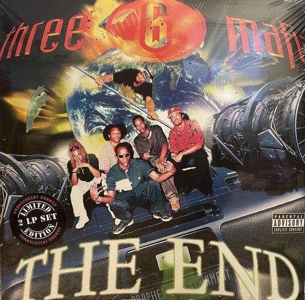 Three 6 Mafia - The End (Translucent Orange Vinyl LP)_097037440510_GOOD TASTE Records
