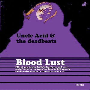 Uncle Acid & The Deadbeats - Blood Lust (Purple/Black/White Splatter Color) Vinyl LP_803341359208_GOOD TASTE Records
